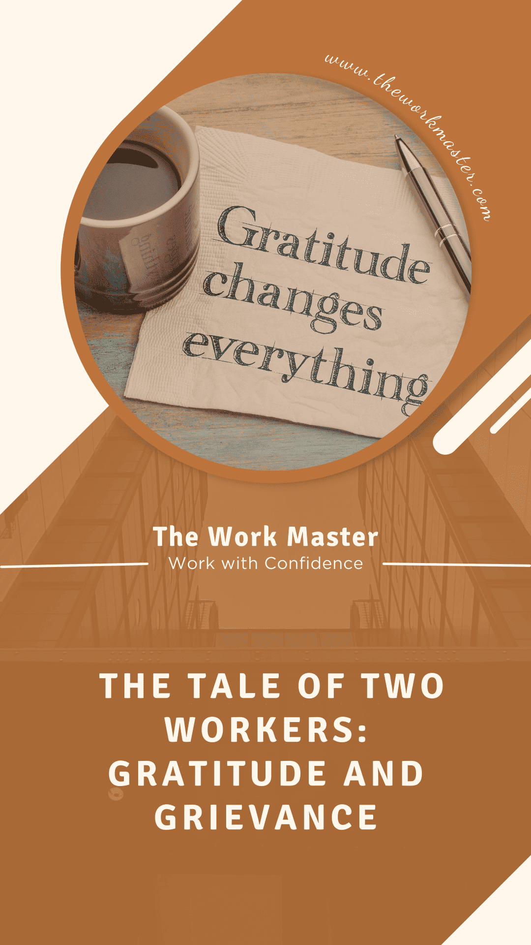 a pin about gratitude in the workplace